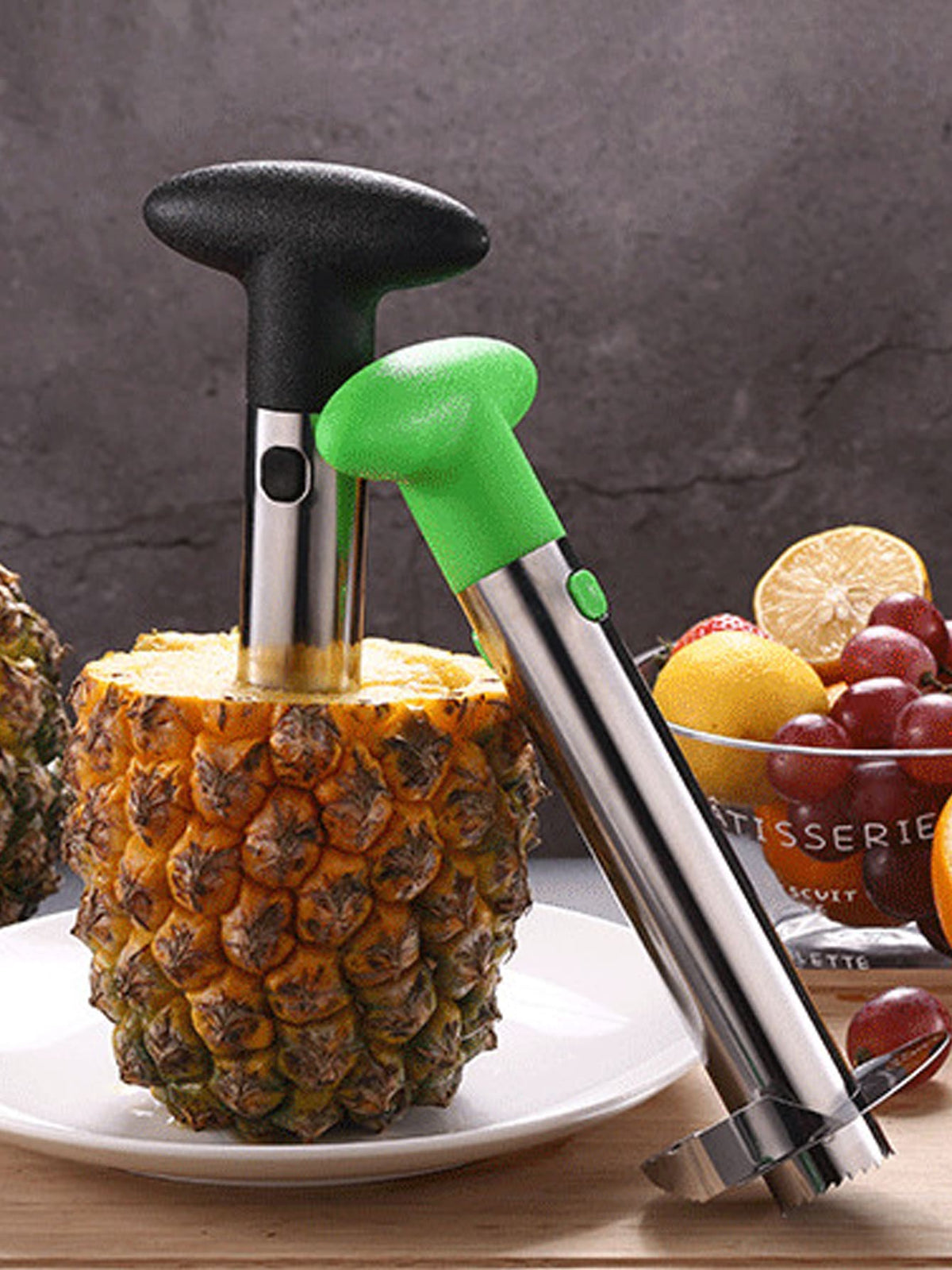 Stainless Steel Pineapple Corer & Slicer