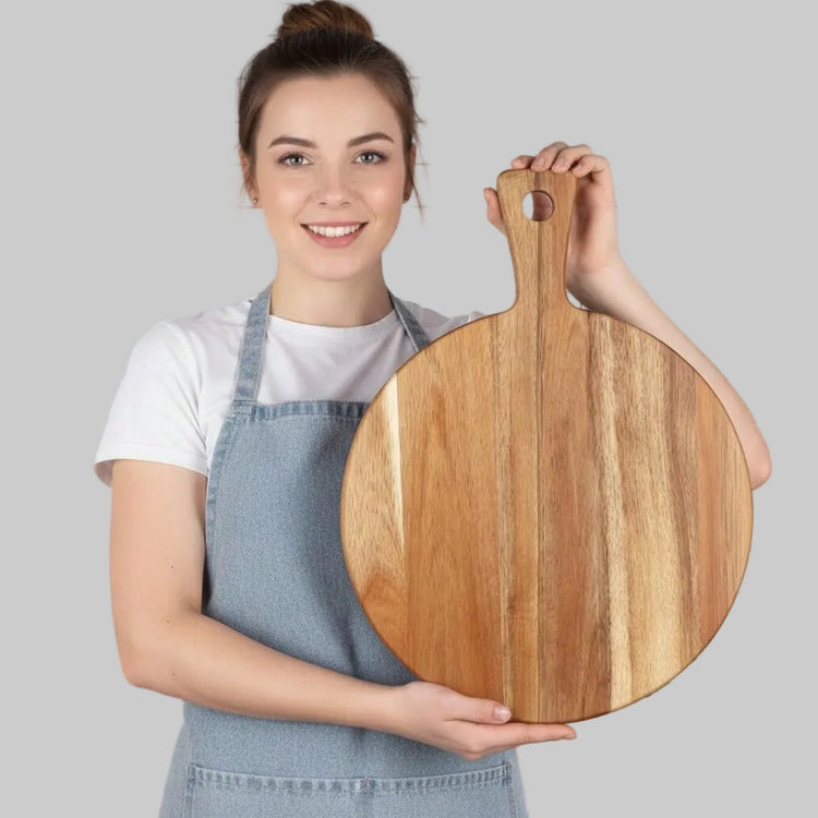 Large Wooden Pizza & Charcuterie Board